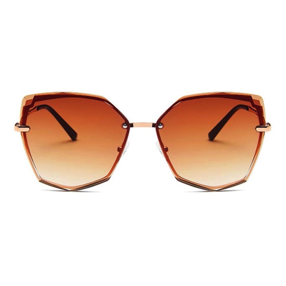 Brown Gradient Sunglasses - Picture 2 of 2